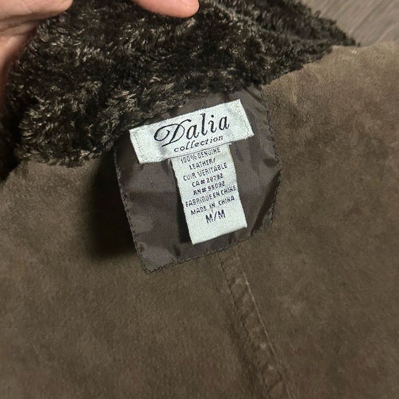 Dalia Reversible Suede & Leather Vest - Picture 6 of 9